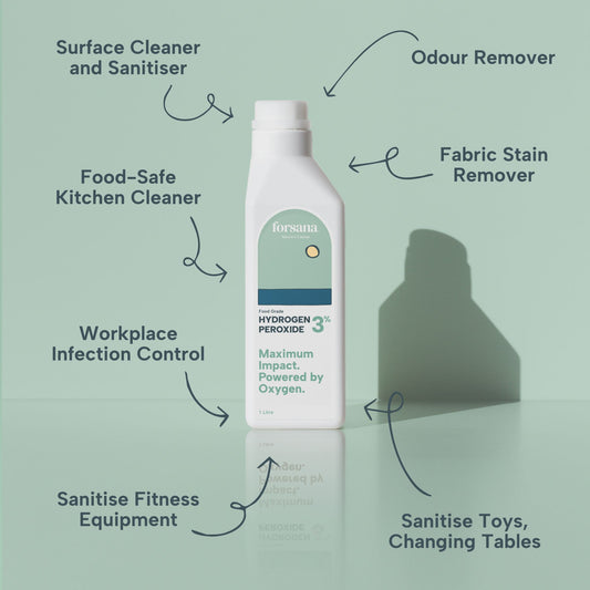 Cleaning Solution - Hydrogen Peroxide 3% 1 Litre