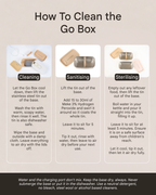 Meke Go-Box Portable lunch box tin
