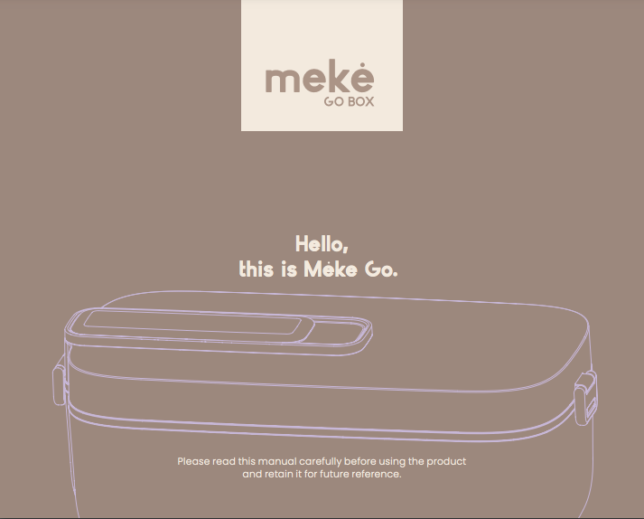 Meke Go Box Manual